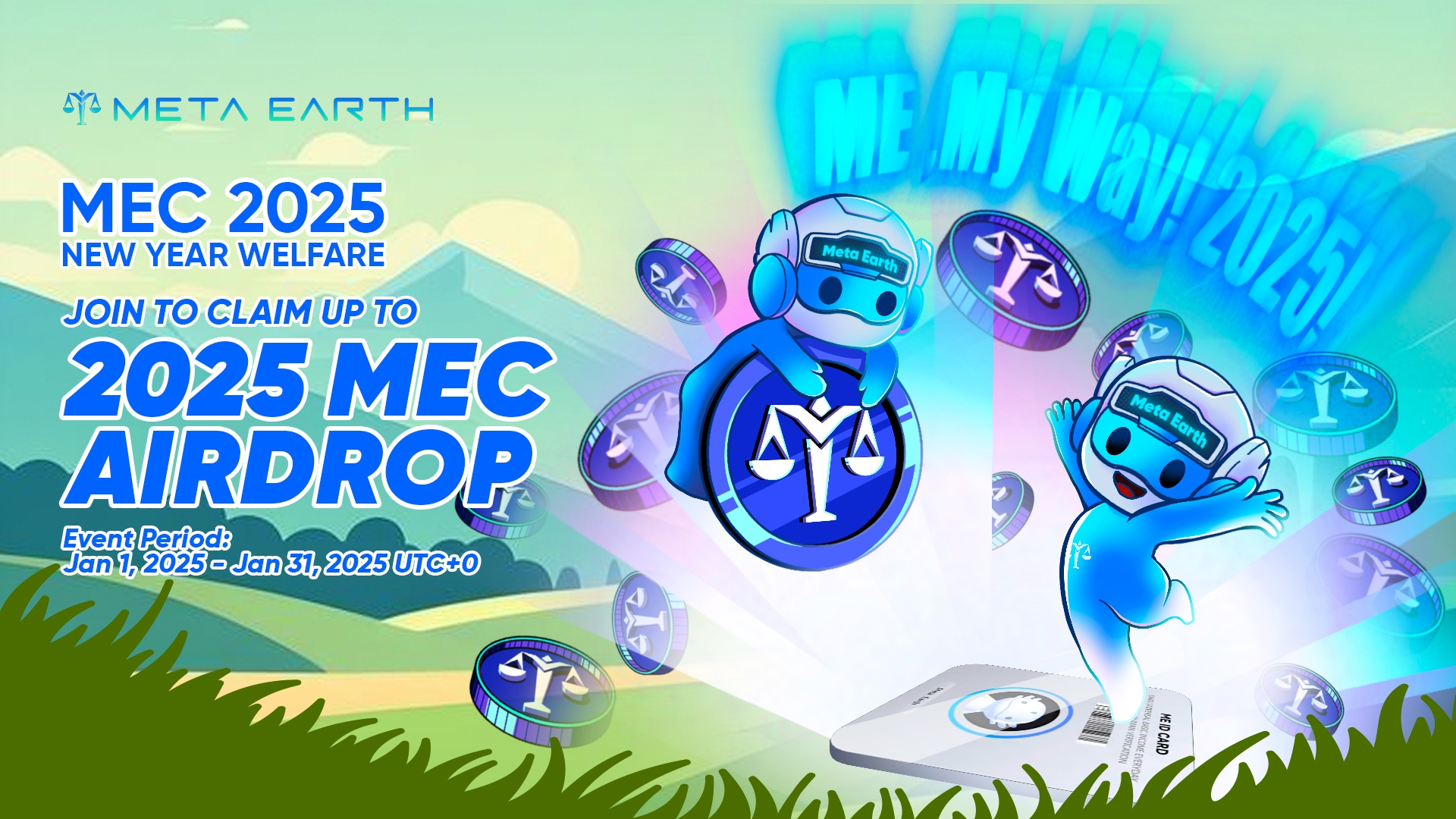 Meta Earth (ME) - Web3 for Multi Blockchain, Crypto, NFTs